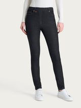 Jeans 5 tasche in Heritage Denim Neri Donna - Ragno