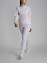Pigiama lupetto in interlock di cotone Viola Donna - Ragno