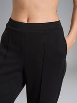 Pantalone ampio con tasche in Scuba Neri Donna - Ragno