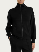 Giacchina con zip in Scuba Neri Donna - Ragno