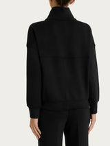 Giacchina con zip in Scuba Neri Donna - Ragno