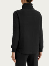 Giacchina con zip in Trapuntino Neri Donna - Ragno