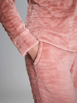 Tuta girocollo in Coral Fleece Arancioni Donna - Ragno