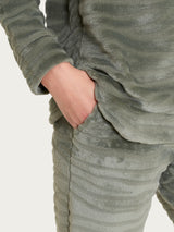 Tuta girocollo in Coral Fleece Grigi Donna - Ragno