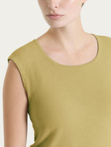 Smanicato in punto piquet di puro cotone Verdi Donna - Ragno