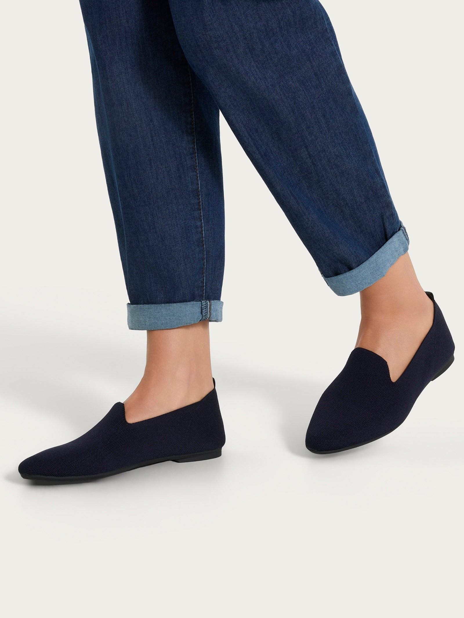 Loafer slip on in maglia Blu Donna - Ragno