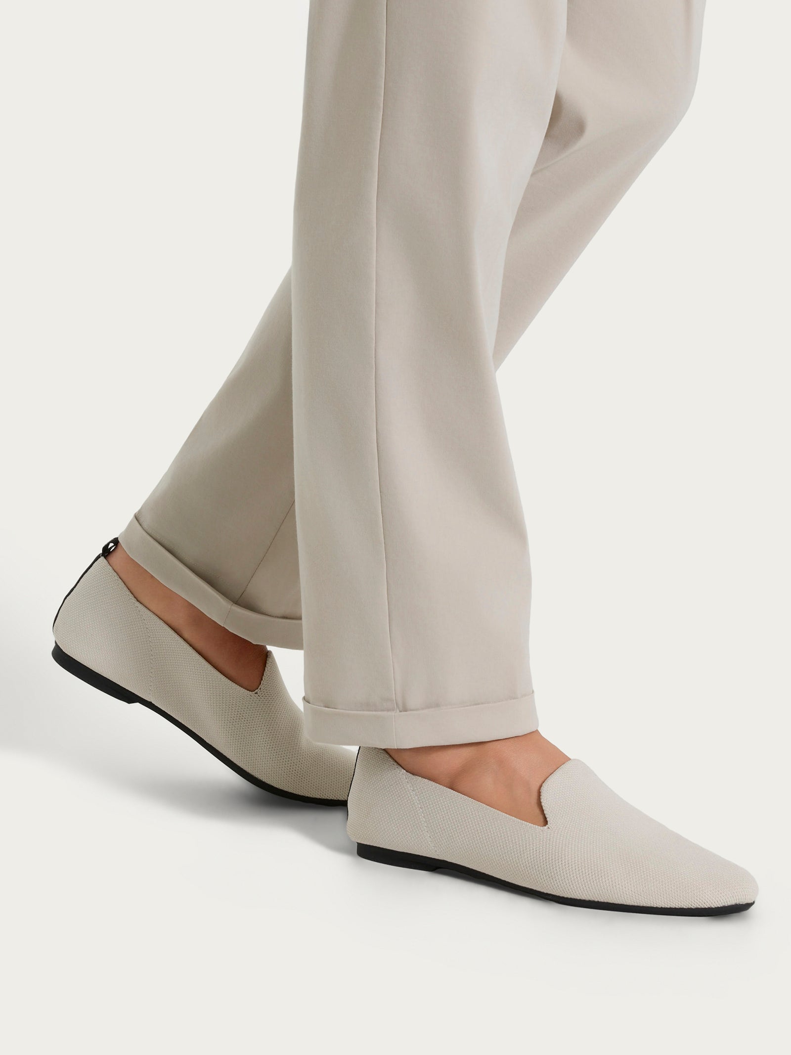 Loafer slip on in maglia Bianchi Donna - Ragno