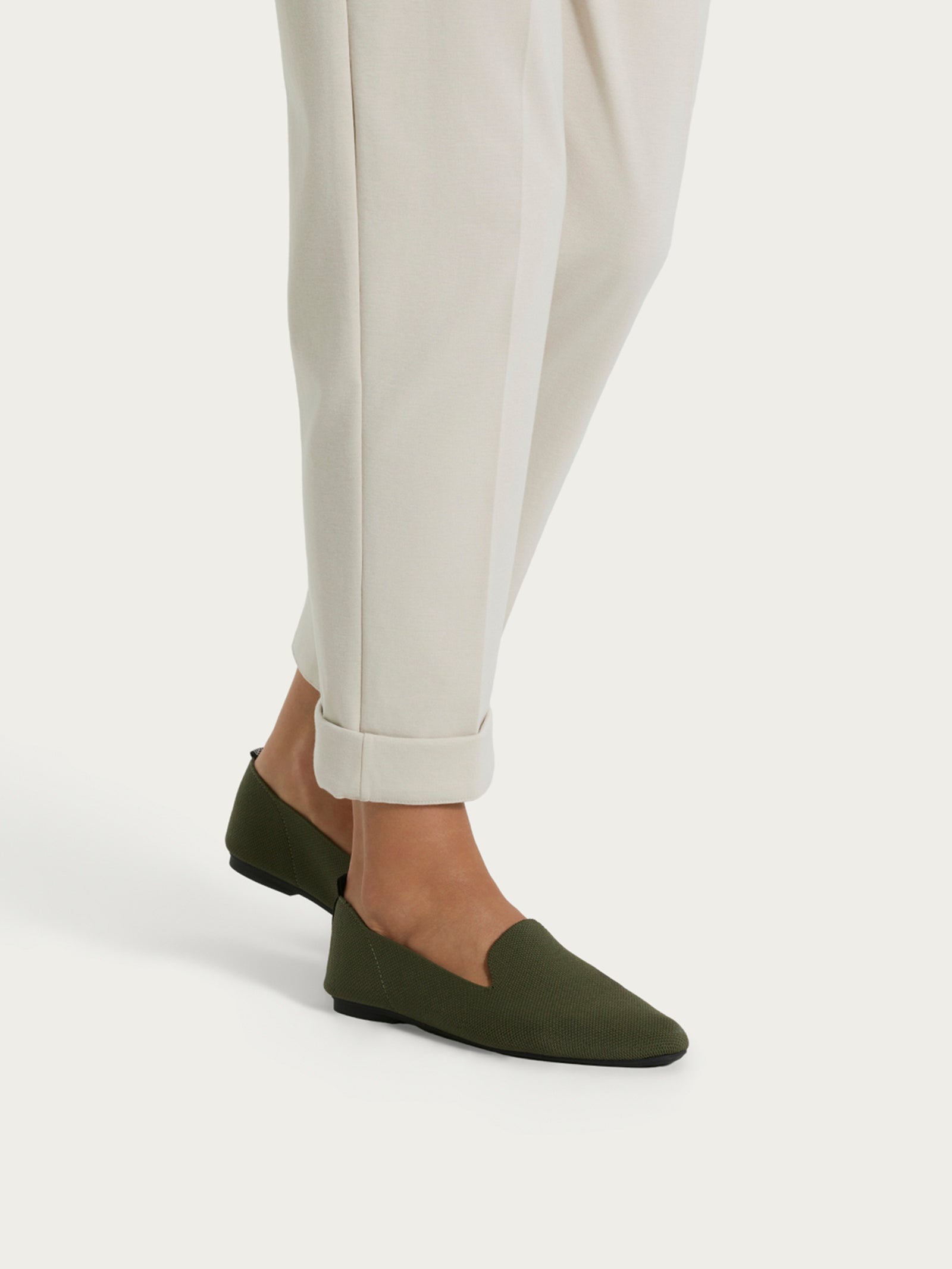 Loafer slip on in maglia Verdi Donna - Ragno