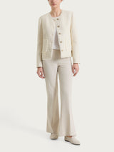 Giacca corta in Bouclé  Bianchi Donna - Ragno