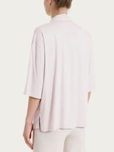 Camicia con manica 3/4 in Voile Stretch Rosa Donna - Ragno