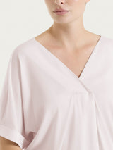 Blusa con manica kimono in Voile Stretch Rosa Donna - Ragno
