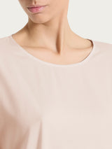 Blusa con manica 3/4 in Voile Stretch Rosa Donna - Ragno