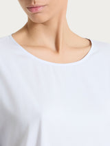 Blusa con manica 3/4 in Voile Stretch Rosa Donna - Ragno
