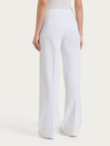 Pantalone ampio in Compact Light Bianchi Donna - Ragno