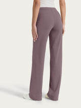 Pantalone ampio in Compact Light Marroni Donna - Ragno