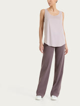 Pantalone ampio in Compact Light Marroni Donna - Ragno