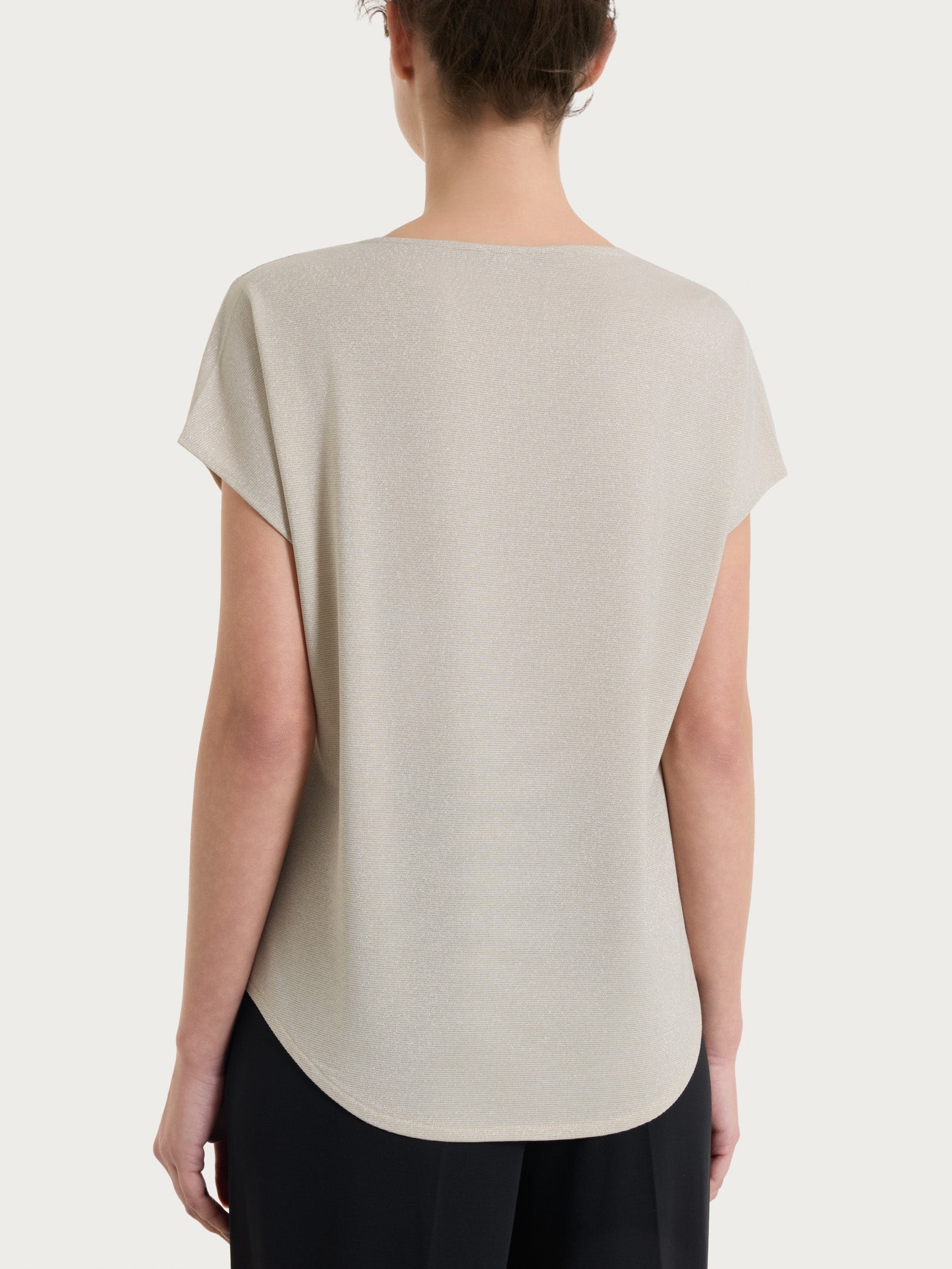 Maglietta con manica corta kimono in Summer Light Bianchi Donna - Ragno