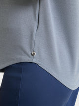 Maglietta con manica corta kimono in Summer Light Blu Donna - Ragno