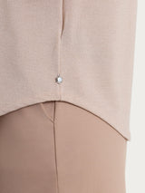 Maglietta con manica 3/4 kimono in Summer Light Marroni Donna - Ragno