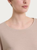 Maglietta con manica 3/4 kimono in Summer Light Marroni Donna - Ragno