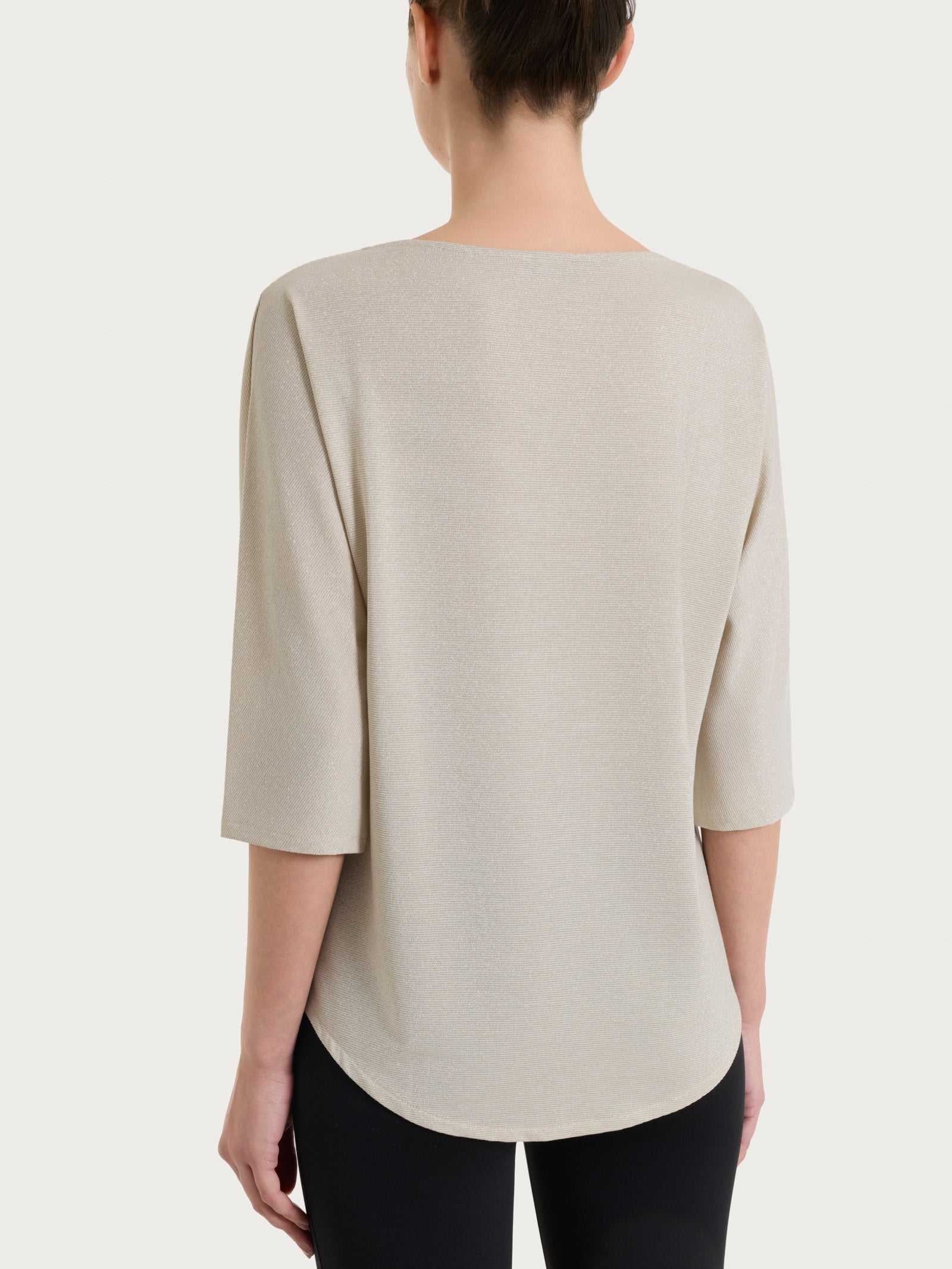 Maglietta con manica 3/4 kimono in Summer Light Bianchi Donna - Ragno