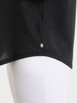 Maglietta con manica 3/4 kimono in Summer Light Neri Donna - Ragno