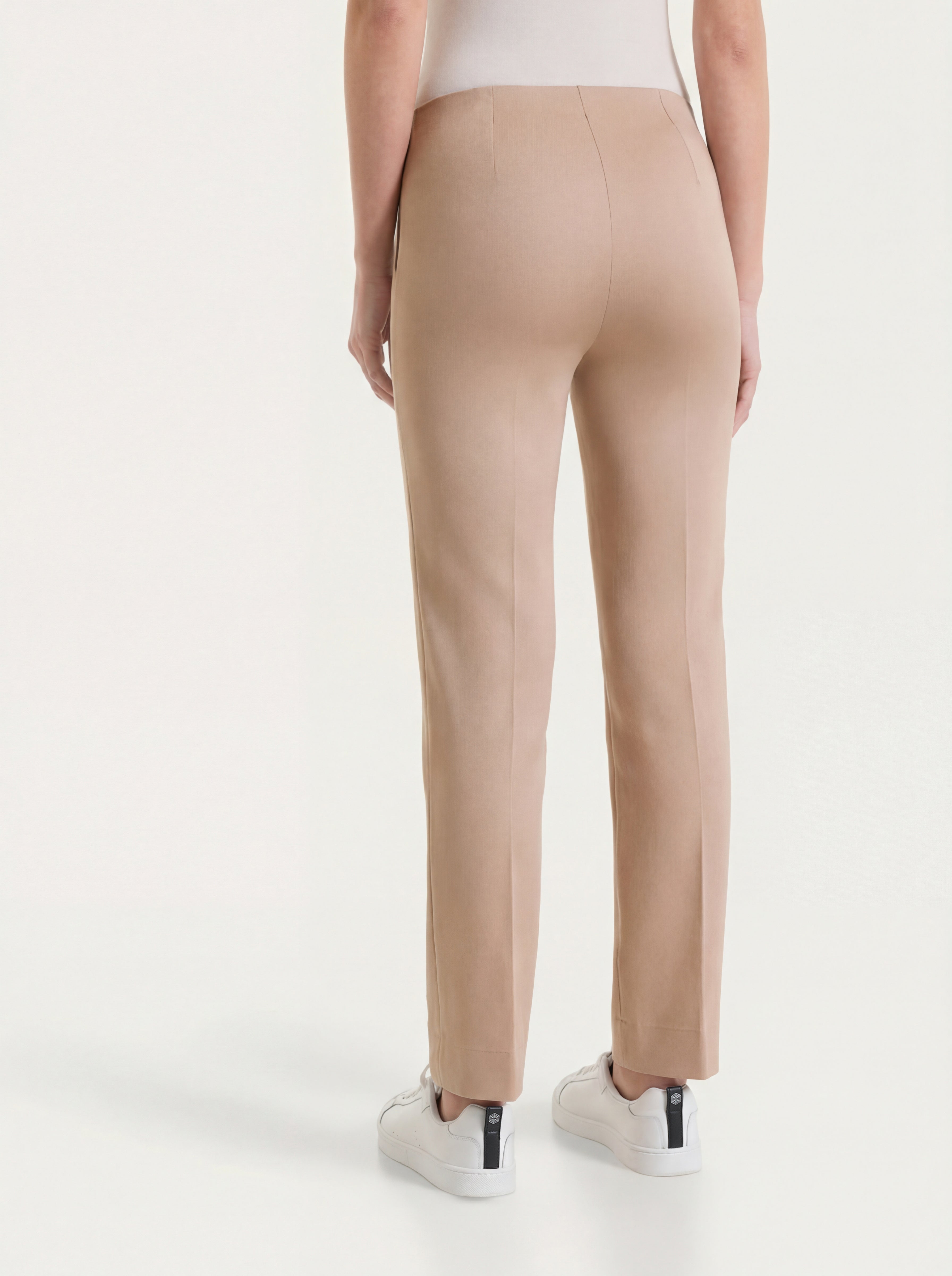 Pantalone capri dritto in Satin Power Marroni Donna - Ragno