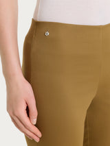 Pantalone capri dritto in Satin Power Verdi Donna - Ragno