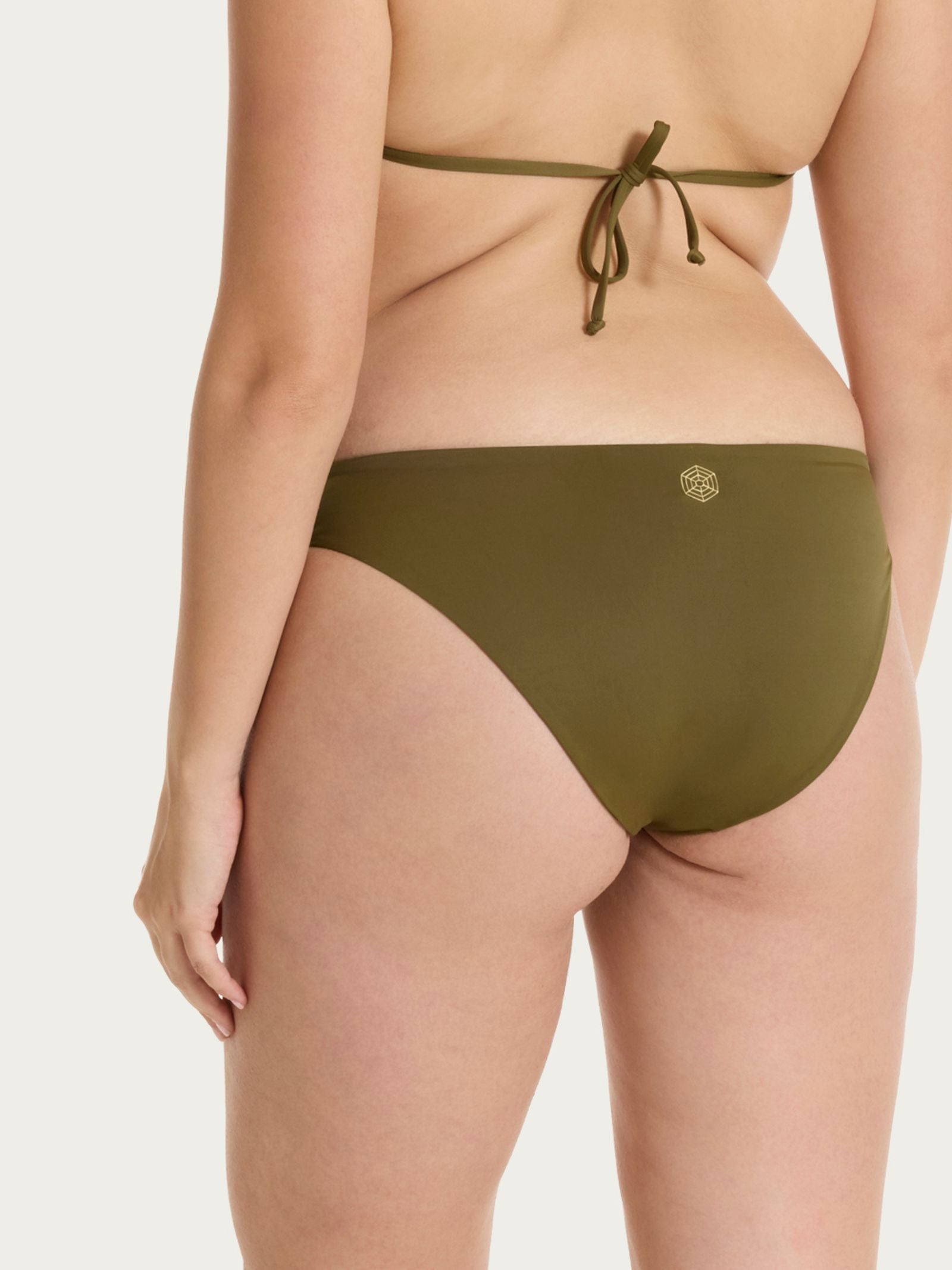 Grüner Stretch-Mikrofaser-Slip - Ragno