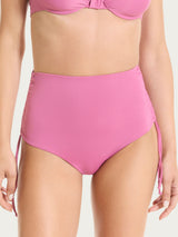 Slip alto regolabile in Microfibra Stretch Rosa Donna - Ragno