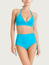 Reggiseno a triangolo in Microfibra Stretch Azzurri Donna - Ragno