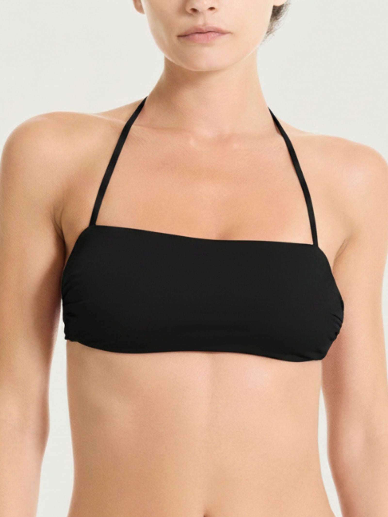 Nero Bandeau-BH aus Stretch-Mikrofaser - Ragno