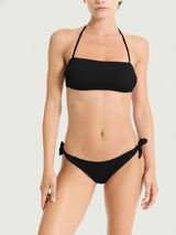 Reggiseno a fascia in Microfibra Stretch Neri Donna - Ragno