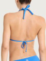 Reggiseno a triangolo personalizzabile in Microfibra Stretch Azzurri Donna - Ragno