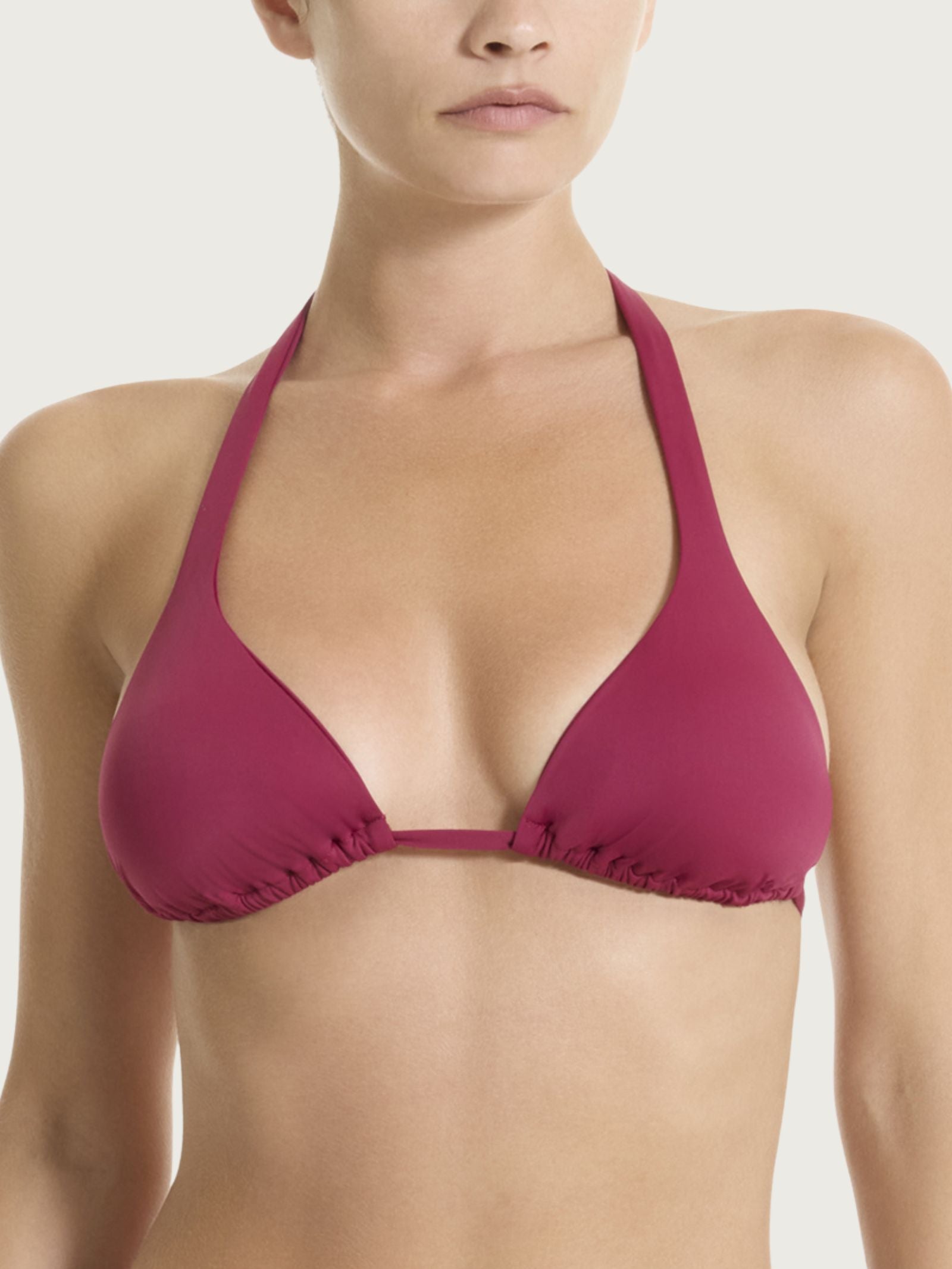 Reggiseno a triangolo personalizzabile in Microfibra Stretch Rossi Donna - Ragno