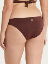 Slip in Microfibra Stretch Lurex Marroni Donna - Ragno