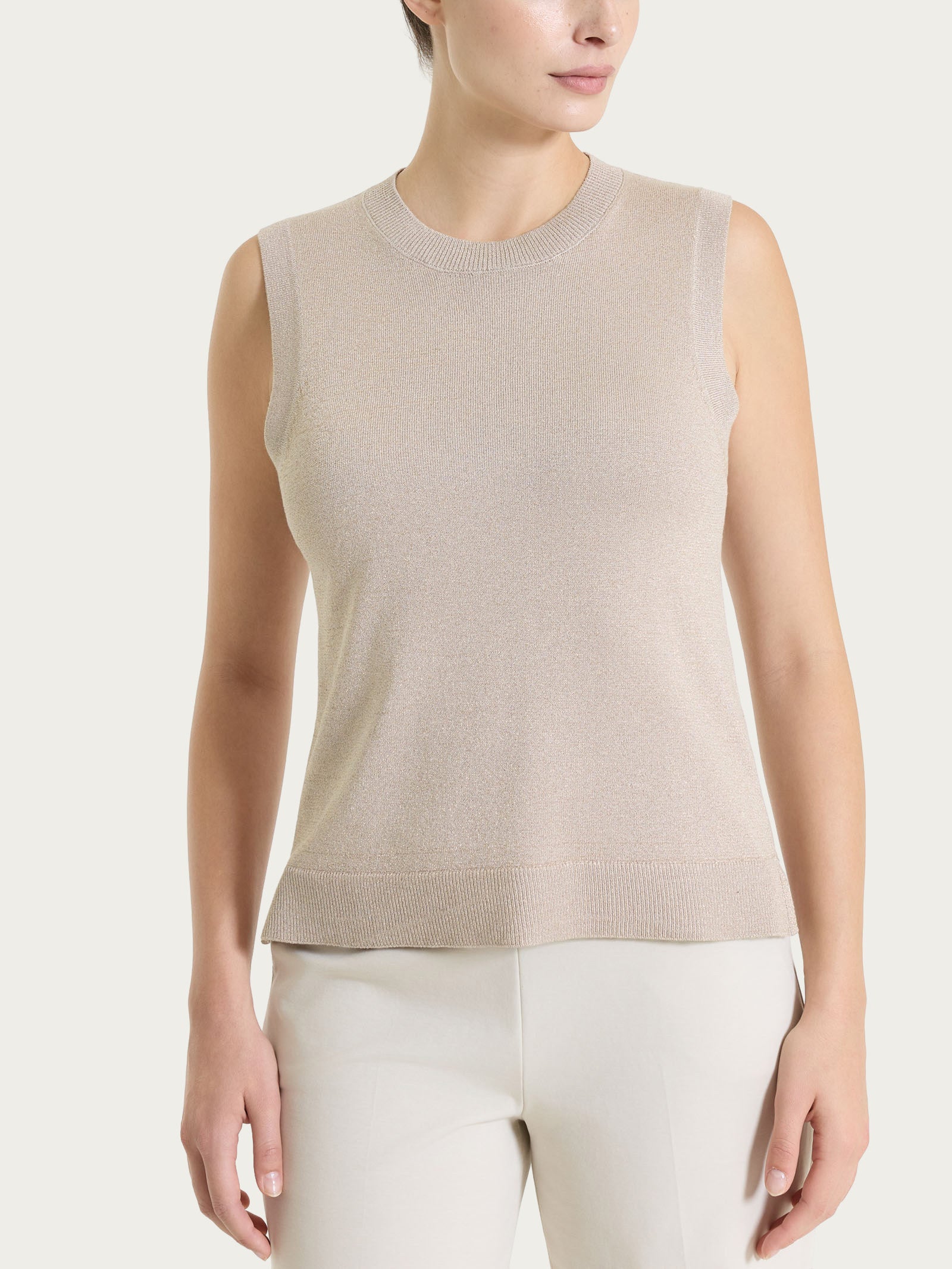 Smanicato in Lurex Summertime  Marroni Donna - Ragno