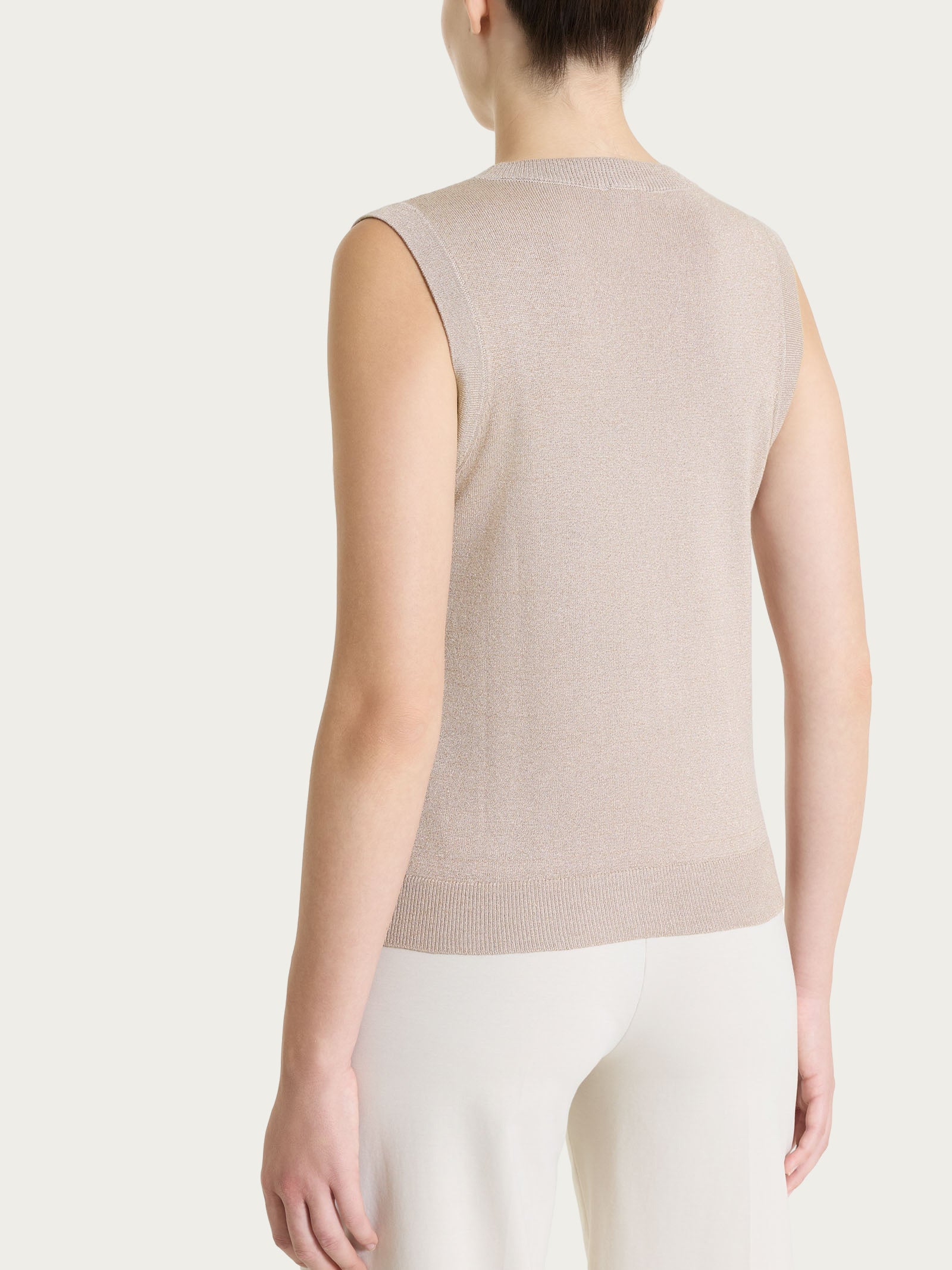 Smanicato in Lurex Summertime  Marroni Donna - Ragno