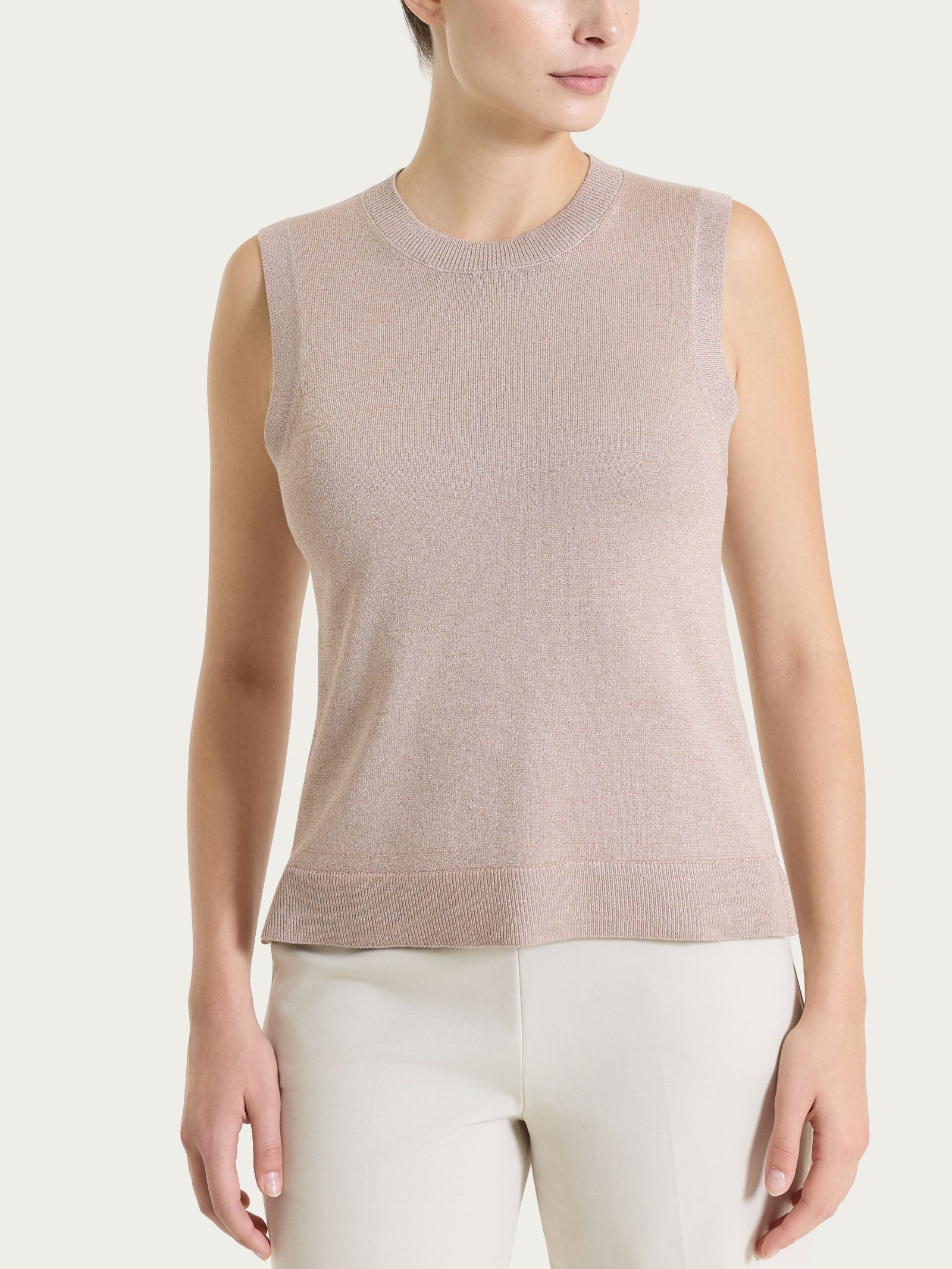 Smanicato in Lurex Summertime  Rosa Donna - Ragno