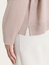 Cardigan aperto in Lurex Summertime Rosa Donna - Ragno