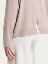 Cardigan aperto in Lurex Summertime Rosa Donna - Ragno