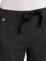 Jeans jogger con tasche in Super Light Denim Neri Donna - Ragno