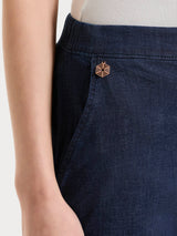 Jeans jogger con tasche in Super Light Denim Blu Donna - Ragno