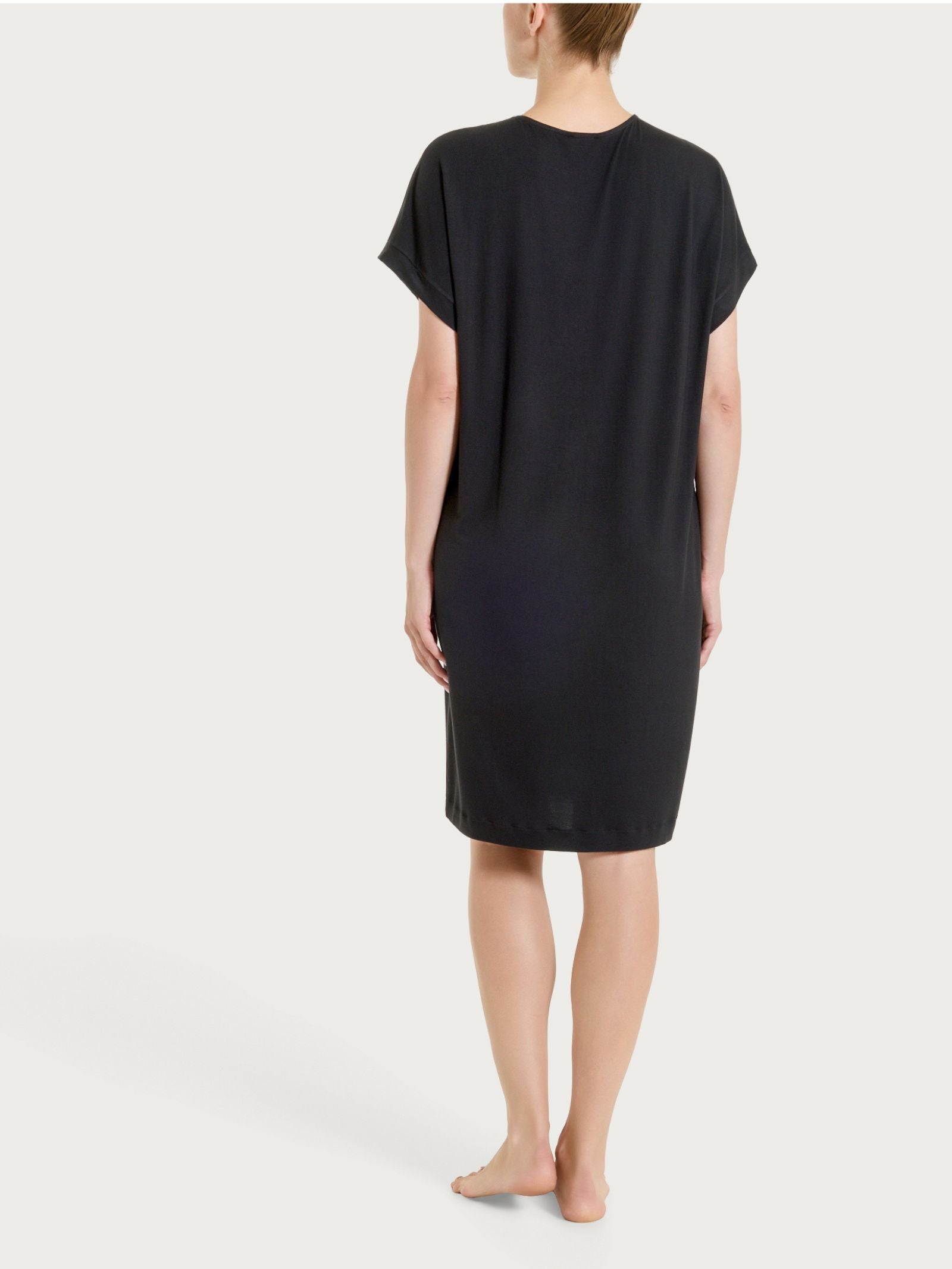 Abito con occhielli in Viscosa Summer  Neri Donna - Ragno