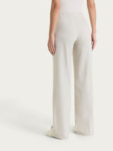 Pantalone a palazzo leggero in Super Fresh Bianchi Donna - Ragno