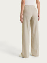 Pantalone a palazzo leggero in Super Fresh Marroni Donna - Ragno