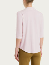 Camicia con manica 3/4 in Ultralight Rosa Donna - Ragno