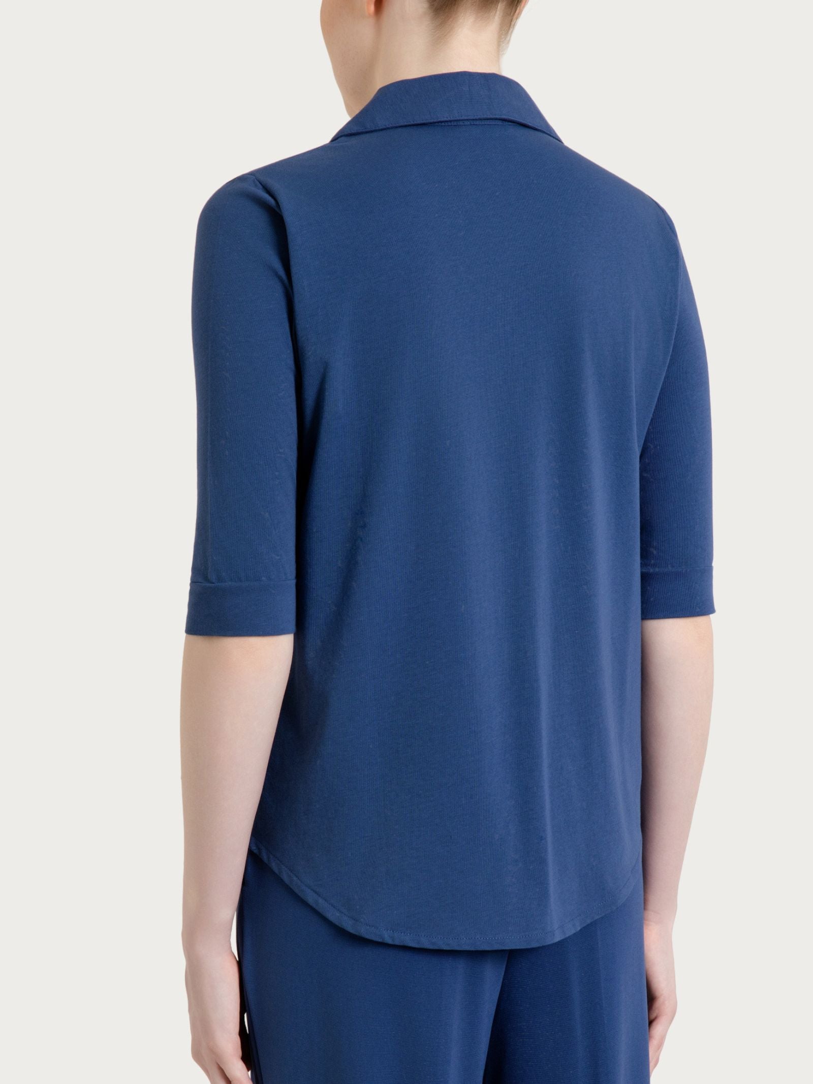 Ultralight Camisa Manga 3/4 Azul Mujer - Ragno