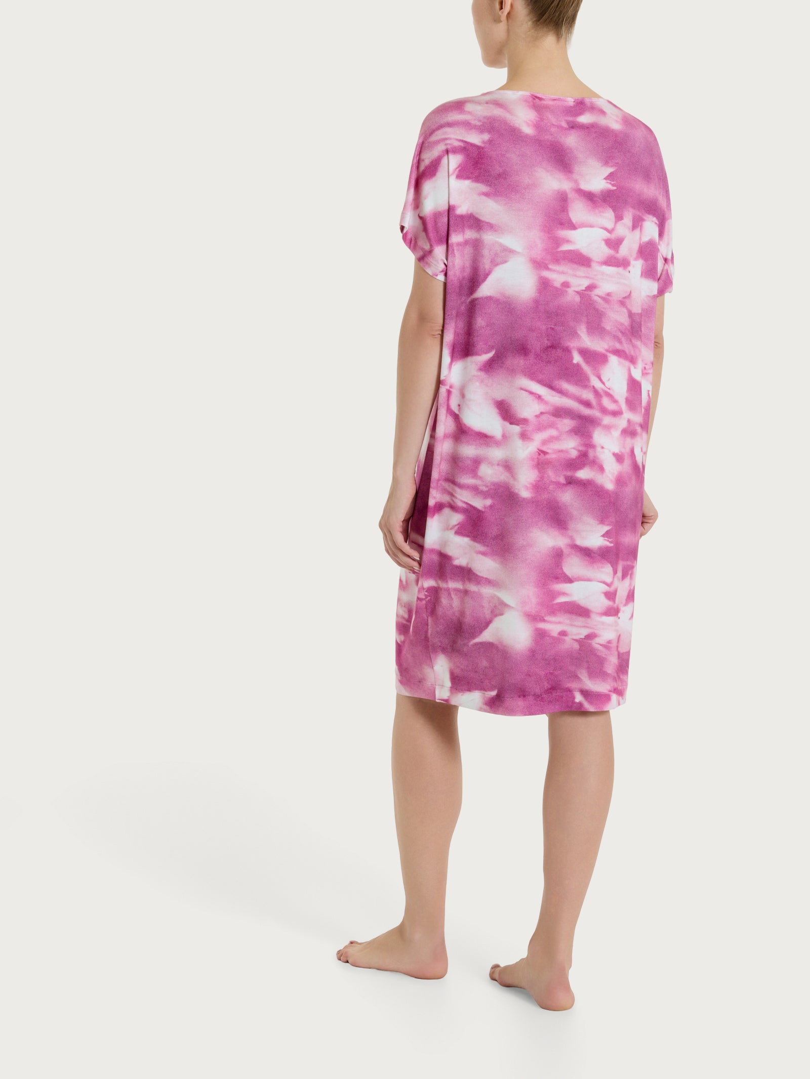 Abito con fantasia floreale in Viscosa Summer Rosa Donna - Ragno