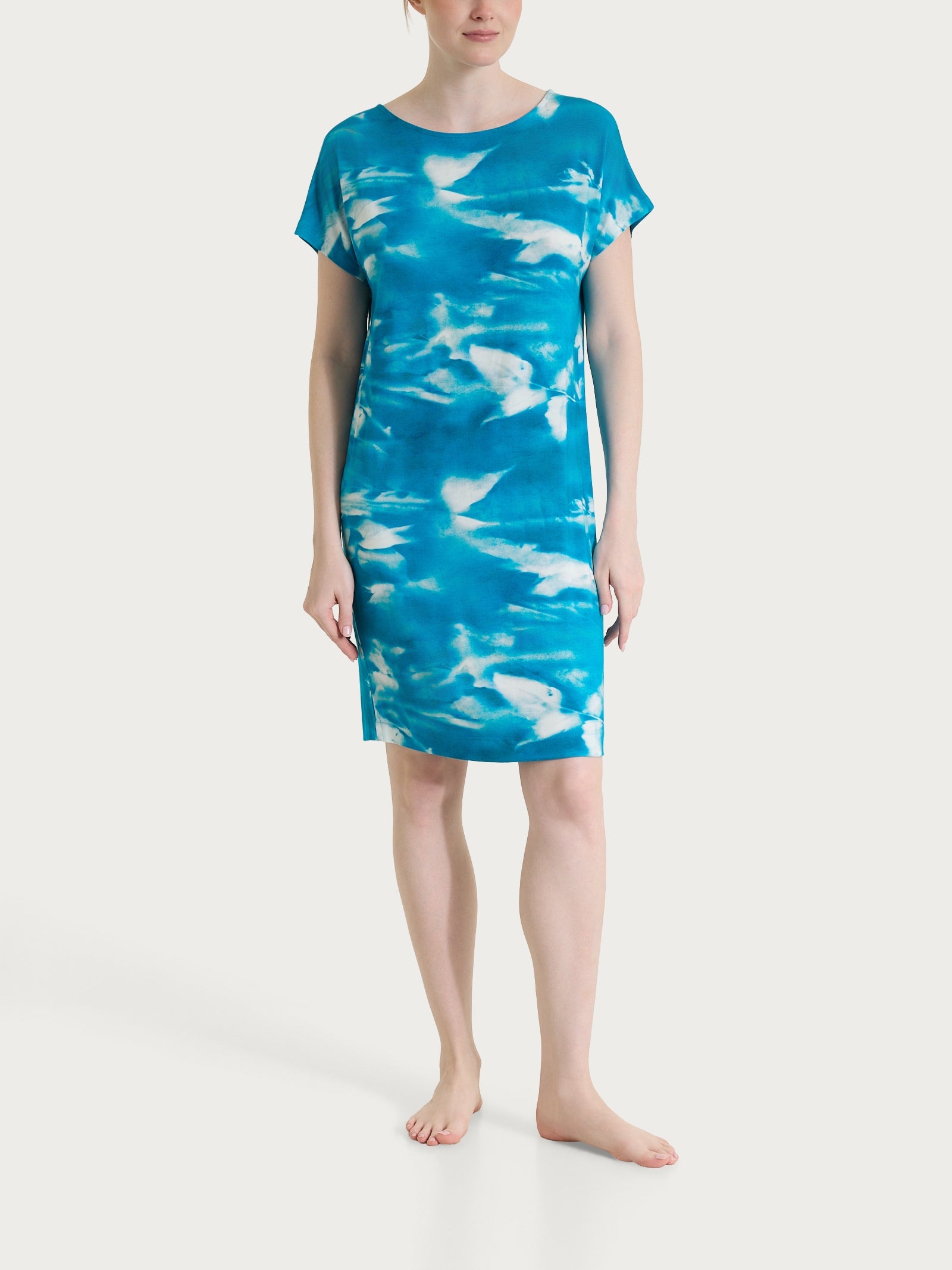 Women's Summer Viscosa Floral Gemustertes Kleid - Ragno